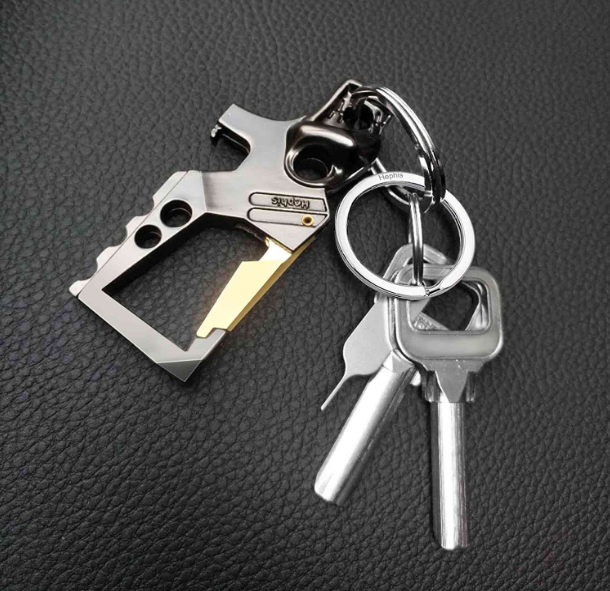 Hephis Heavy Duty Key Chain Bottle Opener,carabiner Car Key Chains For 